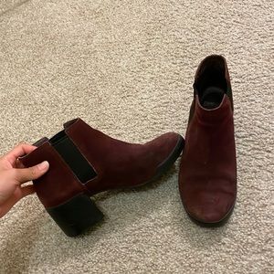 Camper Burgundy Ankle-boots EU 36 US size 6